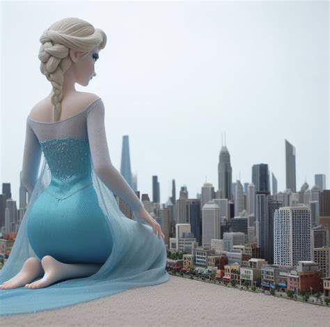 giantess elsa|Frozen giantess: Elsa